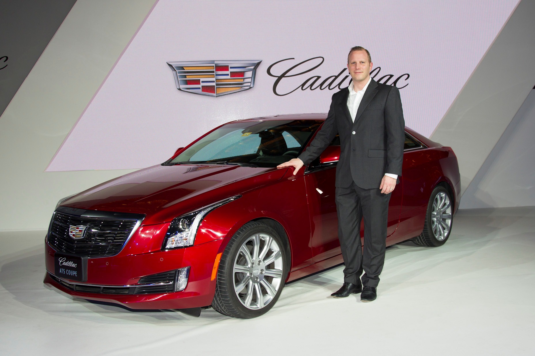 Felix with 2015 Cadillac ATS Coupe
