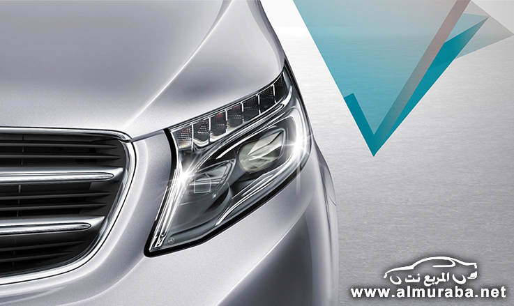 Mercedes-V-Class-teaser-headlight