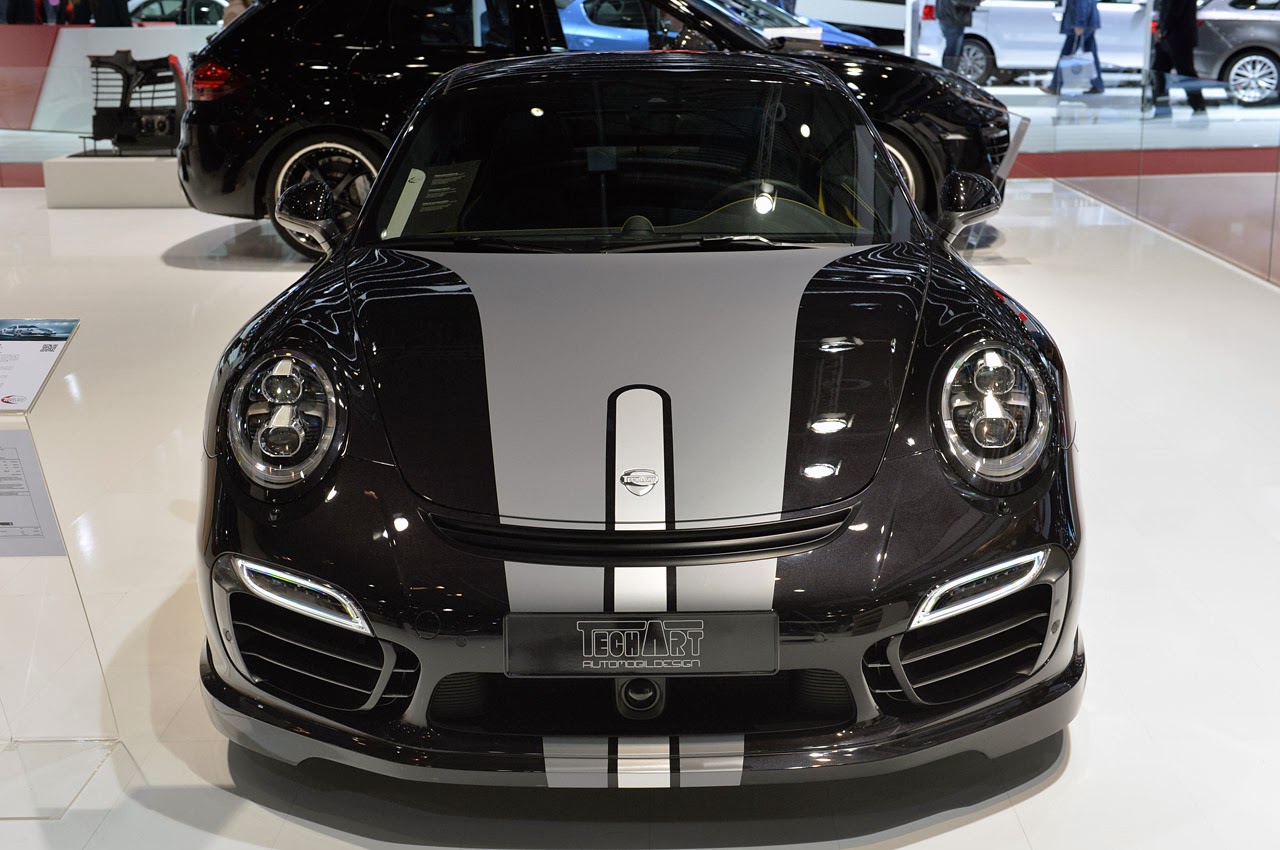 Techart Porsche 911 Turbo S Geneva 2014 Photos (6)