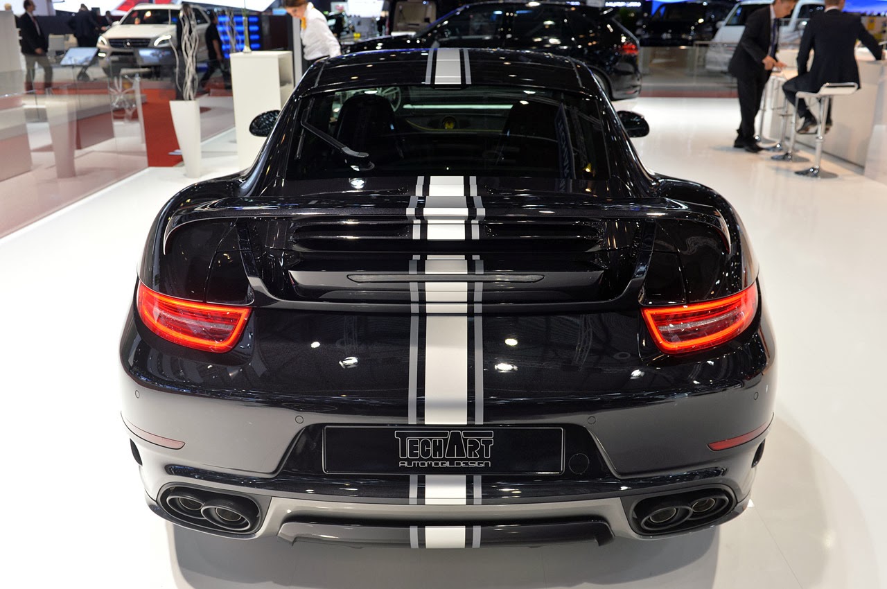 Techart Porsche 911 Turbo S Geneva 2014 Photos (7)