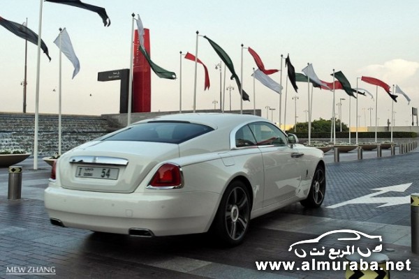 “بالصور” شبح رولز رويس 2014 بيضاء تظهر في دبي