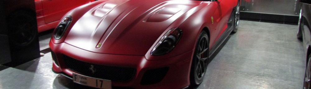 فيراري 599 جي تي او معدلة بلون بنكي في دبي بالصور Ferrari 599