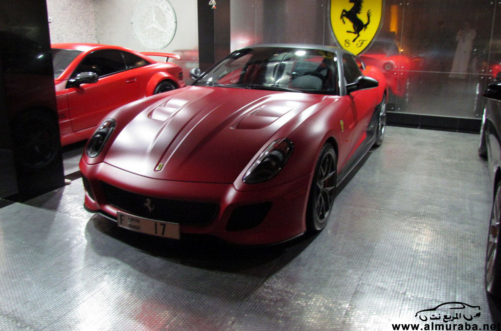 فيراري 599 جي تي او معدلة بلون بنكي في دبي بالصور Ferrari 599