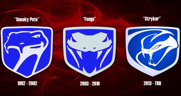 الكشف عن شعار دودج فايبر 2013 في شكله الجديد Logo Dodge Viper