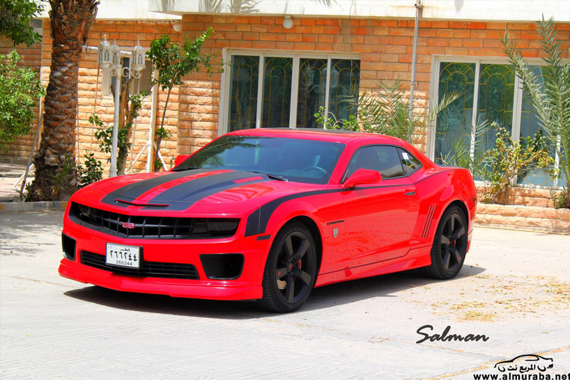 شفرولية كمارو SS معدلة الى ترانسفورمرز من قطر Chevrolet Camaro SS