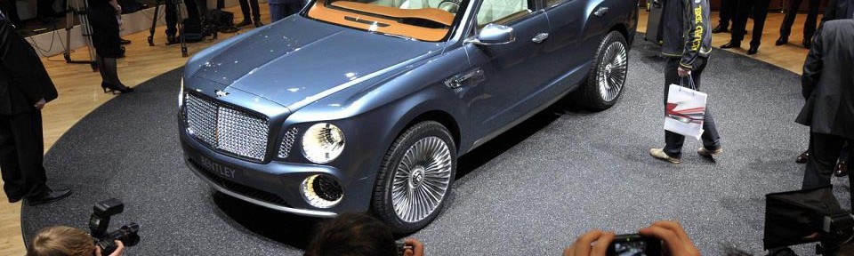 جيب بنتلي EXP 9 F الجديدة الدفع الرباعي في معرض جنيف للسيارات بالصور Bentley EXP 9 F