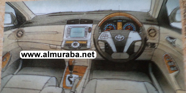 تويوتا كورولا 2013 بشكلها الجديد صور من الداخل والخارج Toyota Corolla 2013