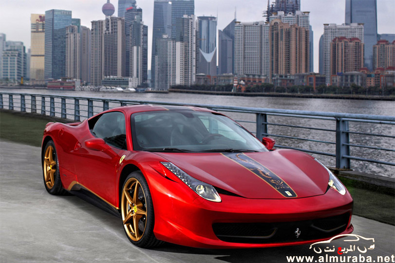 فيراري 458 تنتج 20 نسخة خاصة بمناسبة مرور 20 سنة على دخولها في الصين Ferrari 458