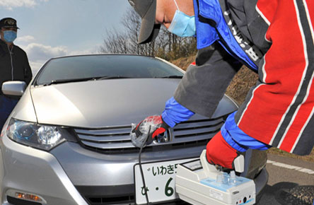 ضبط قطع غيار للسيارات مستوردة من اليابان تحتوي نسب عالية من التلوث الإشعاعي
