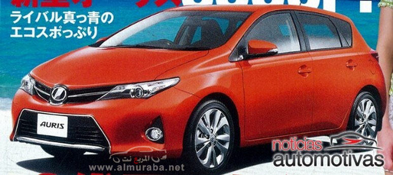 تويوتا اوريس 2013 الجديدة صور مسربه من الكتالوج الرسمي للسيارة Toyota Auris 2013