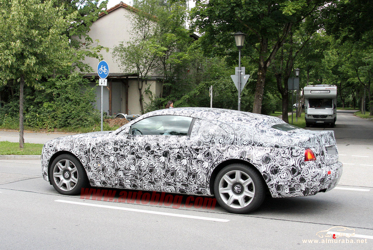 رولز رويس تعود من جديد بطراز كوبيه في اول صور تجسسية Rolls-Royce coupe 2014