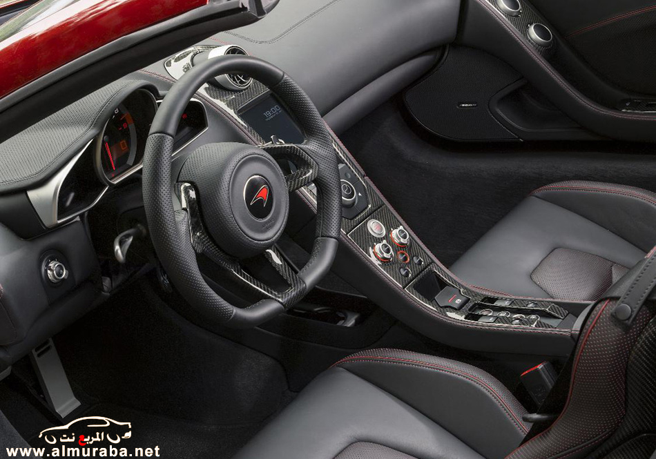 ماكلارين تكشف رسمياً عن ماكلارين سبايدر 2013 المكشوفة باللون الجديد MP4-12C Spider