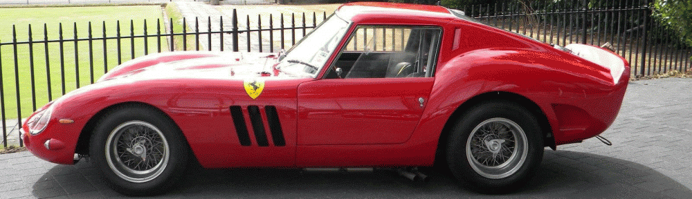 اكثر حوادث السيارات تكلفة في العالم هي سيارة فيراري 250 جي تي او Ferrari 250 GTO ! 1