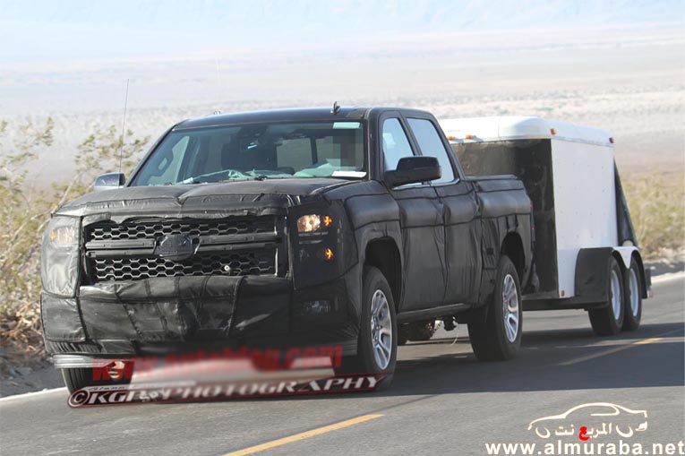 سلفرادو 2014 في صور جديدة تجسسية اخرى للسيارة من الداخل والخارج Silverado 2014 9