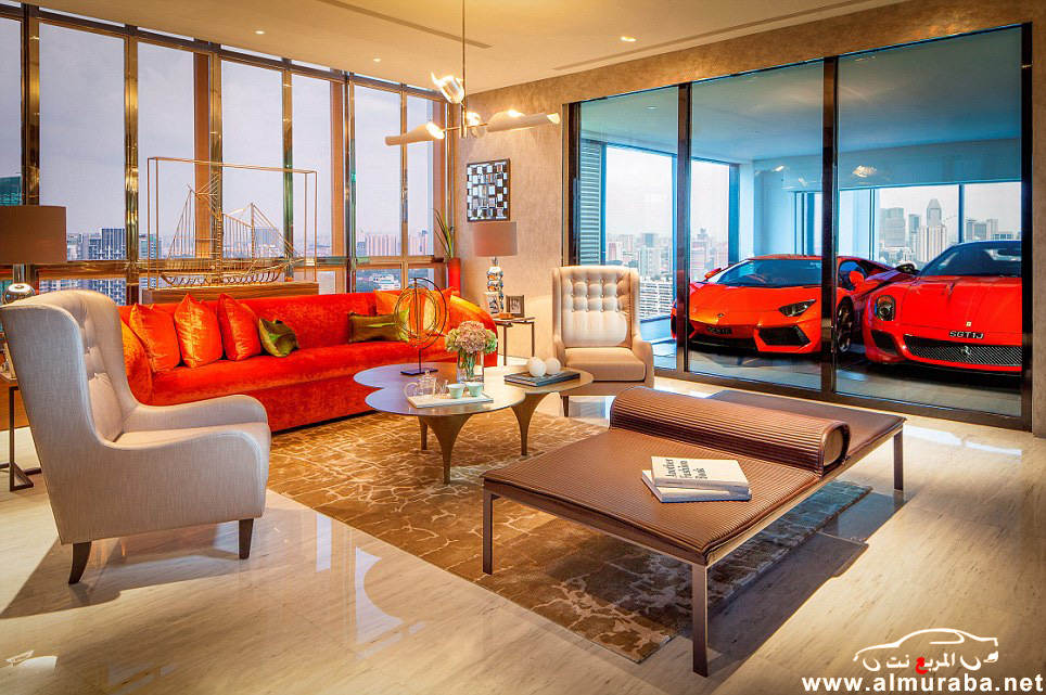 شقق في سنغافورة تسمح لك بالنوم بجانب سيارتك “قراج خاص لسيارتك في شقتك” Singapore Cars