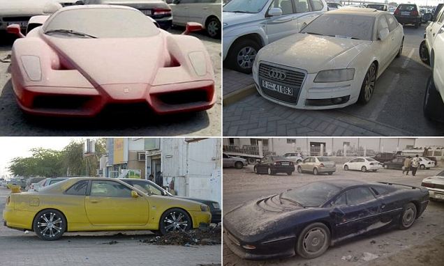 أثرياء بريطانيا تركوا أفخم السيارات في مدينة “دبي” هرباً من دفع الديون ودخول السجن “صور”