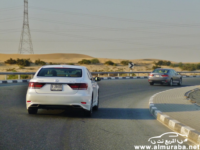 أول تجربة قيادة لكزس ال اس 2013 في الامارات بالصور والمعلومات والفيديو Lexus LS 460 2013