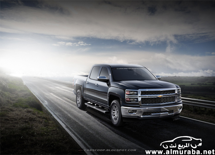 شفرولية سلفرادو 2014 اخيراً بالشكل الجديد “صور واضحة” للسيارة Chevrolet Silverado 2014