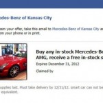 احد موزعي مرسيدس يقدم سيارة "سمارت فورتو" الجديدة هدية مجانية عند شراء مرسيدس اس ال اس SLS AMG 1