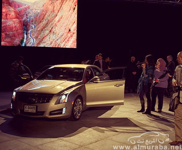 كاديلاك ايه تي اس 2013 الجديدة تتواجد في الإمارات اخيراً في احتفال اقامته كاديلاك Cadillac ATS 2013 11