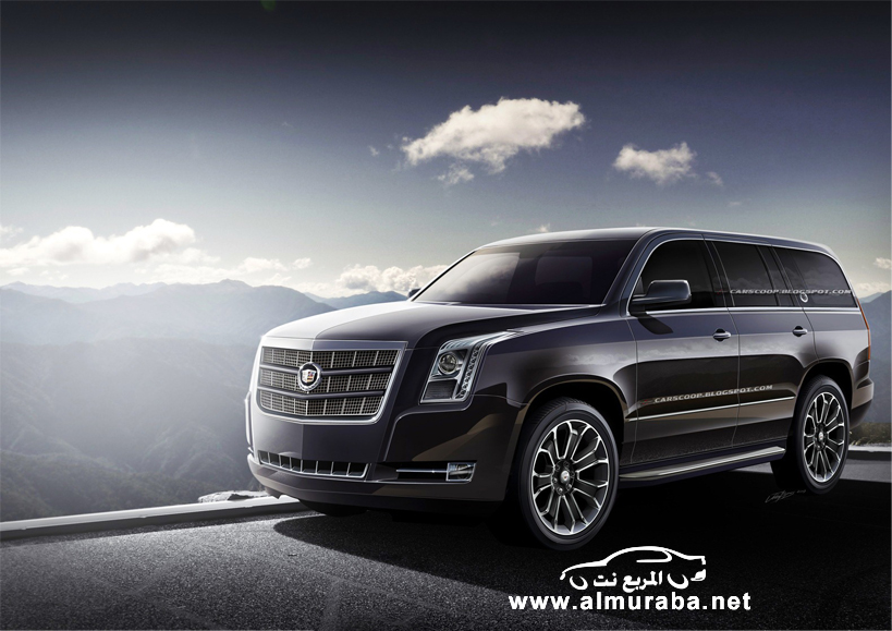 كاديلاك اسكاليد 2014 في أول صورة توقعية له بالشكل الجديد كلياً مع بعض المعلومات Escalade 2014