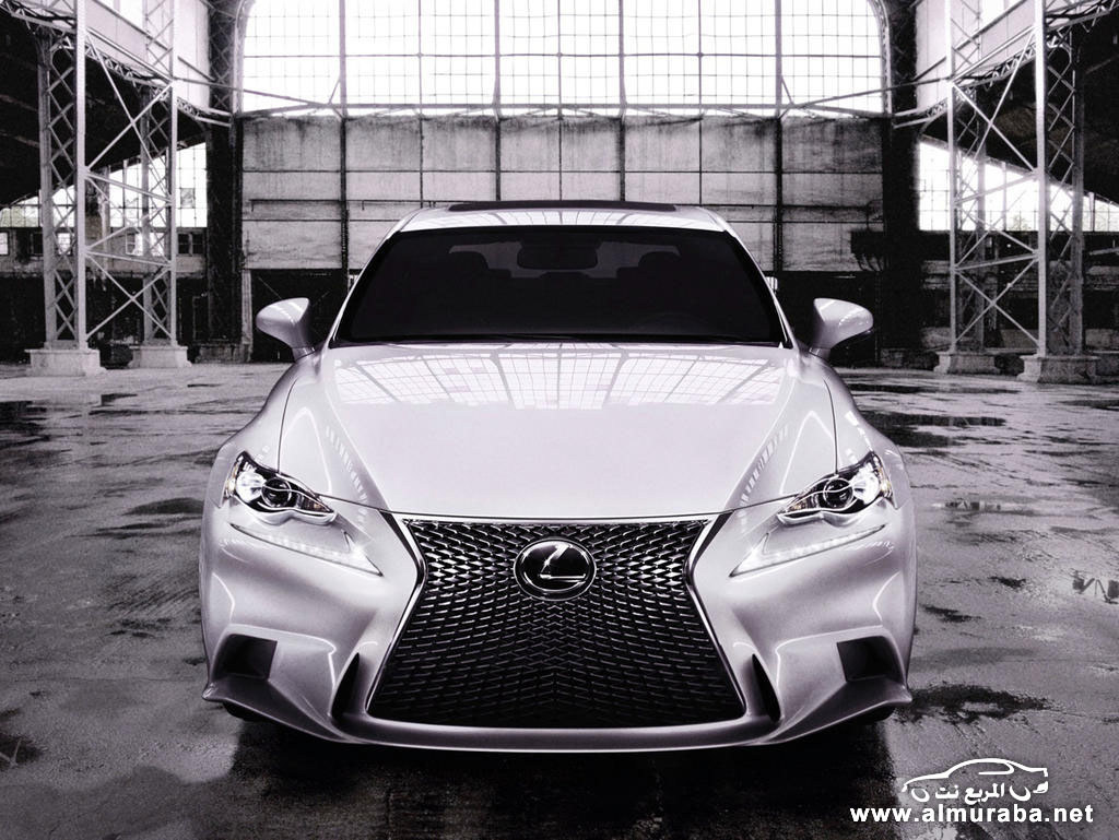 لكزس اي اس 2014 بالشكل الجديد كلياً صور من الداخل والخارج وبعض المواصفات حصرية Lexus IS 2014