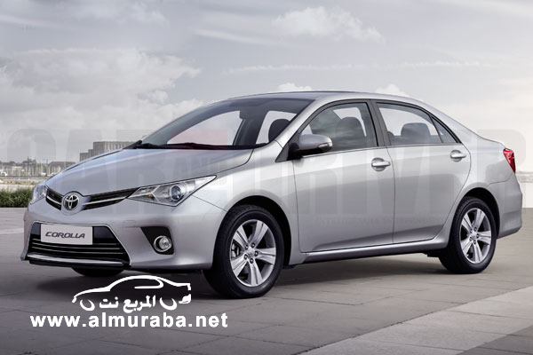 كورولا 2014 تويوتا بالشكل الجديد كلياً في اول صور حصرية لها بشكلها Toyota Corolla 2014