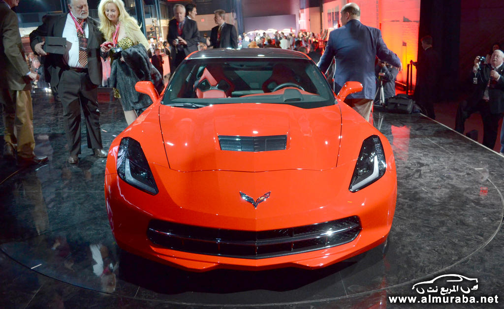 صور كورفيت 2014 ستينغراي بدقة عالية الجودة + فيديو التدشين مباشرة Corvette Stingray 2014