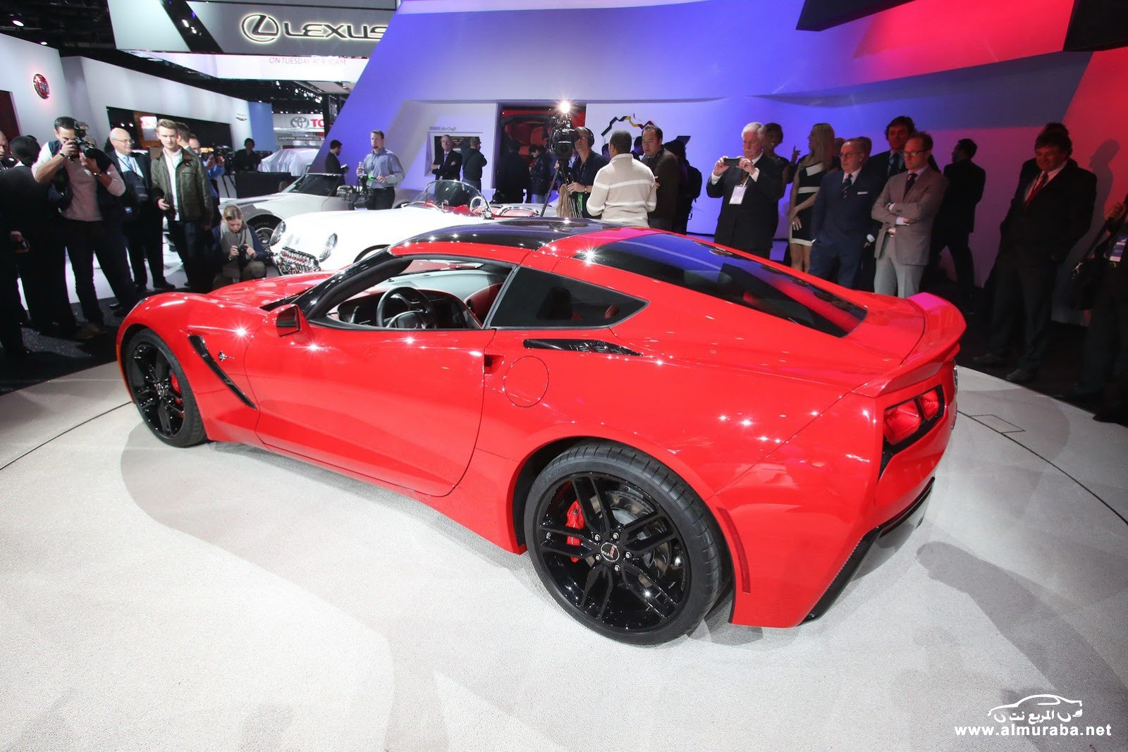 بيع أول كورفيت 2014 بسعر 4 ملايين ريال في مزاد باريت جاكسون بالصور Corvette 2014