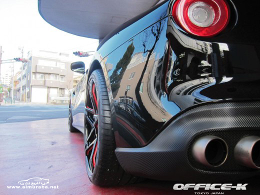 فيراري اف-12 “برلينتا” تحصل على إضافات مميزة ومطورة من اوفيس كي Ferrari F12 Berlinetta