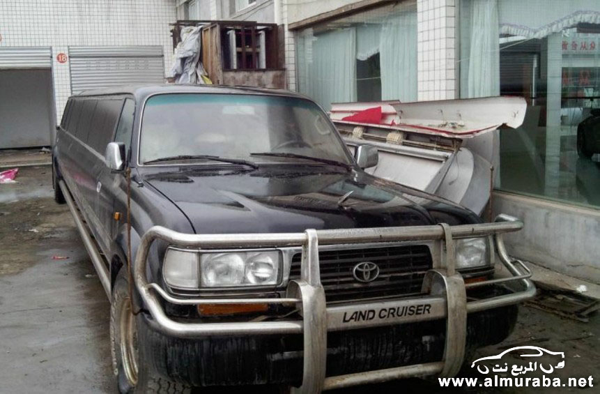 بالصور اطول لاندكروزر في الصين يتحول الى تاكسي Toyota Landcruiser