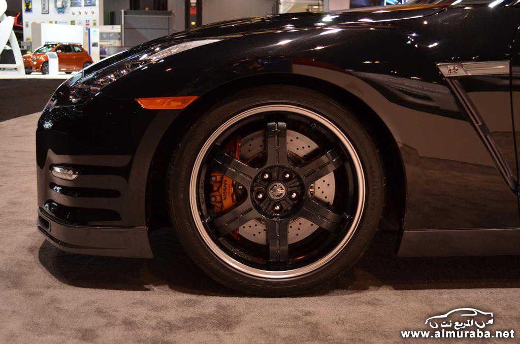 جي تي ار 2014 “الوحش الياباني” ينطلق من معرض شيكاغو للسيارات Nissan GT-R 2014