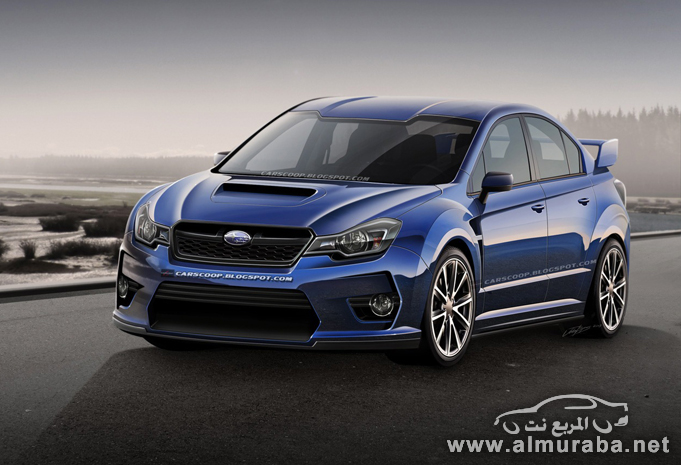 سوبارو 2014 دبليو ار اكس بشكل جديد كلياً لمنافسة لنيسان جي تي ار Subaru WRX 2014