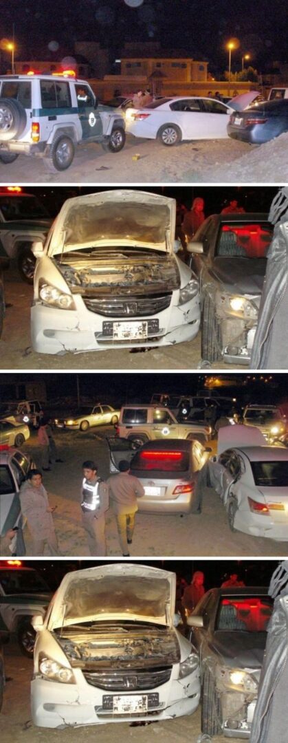 “بالصور” مرور منطقة القصيم يقبض على “مفحط” بإستخدام القوة الجبرية والصدم في بريدة