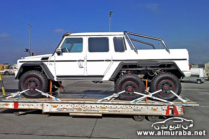 مرسيدس الضخمة المخصصة لدول الخليج ذات الستة عجلات بالصور Mercedes G63 AMG مرسيدس الضخمة المخصصة لدول الخليج ذات الستة عجلات بالصور Mercedes G63 AMG 13