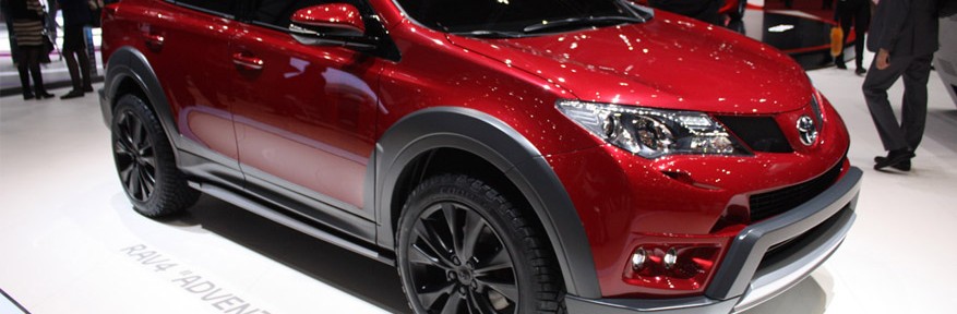تويوتا تطرح راف فوار 2014 المطورة بشكل رياضي في معرض جنيف Toyota Rav4
