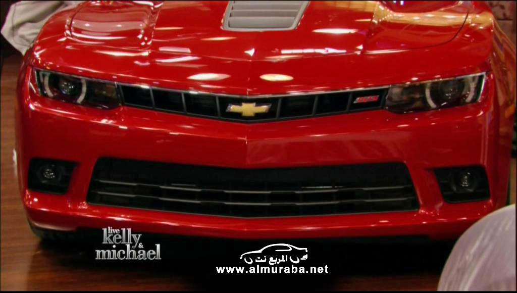 شيفرولية كامارو 2014 بالتطويرات الجديدة تظهر لأول مره في برنامج صباحي Camaro SS 2014