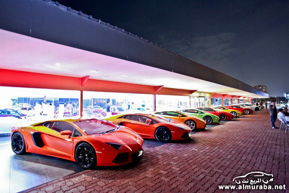 “صور” تجمع نادي فريق السيارات الاندونيسية السوبر في مدينة “جاكرتا” بأسرع السيارات الرياضية