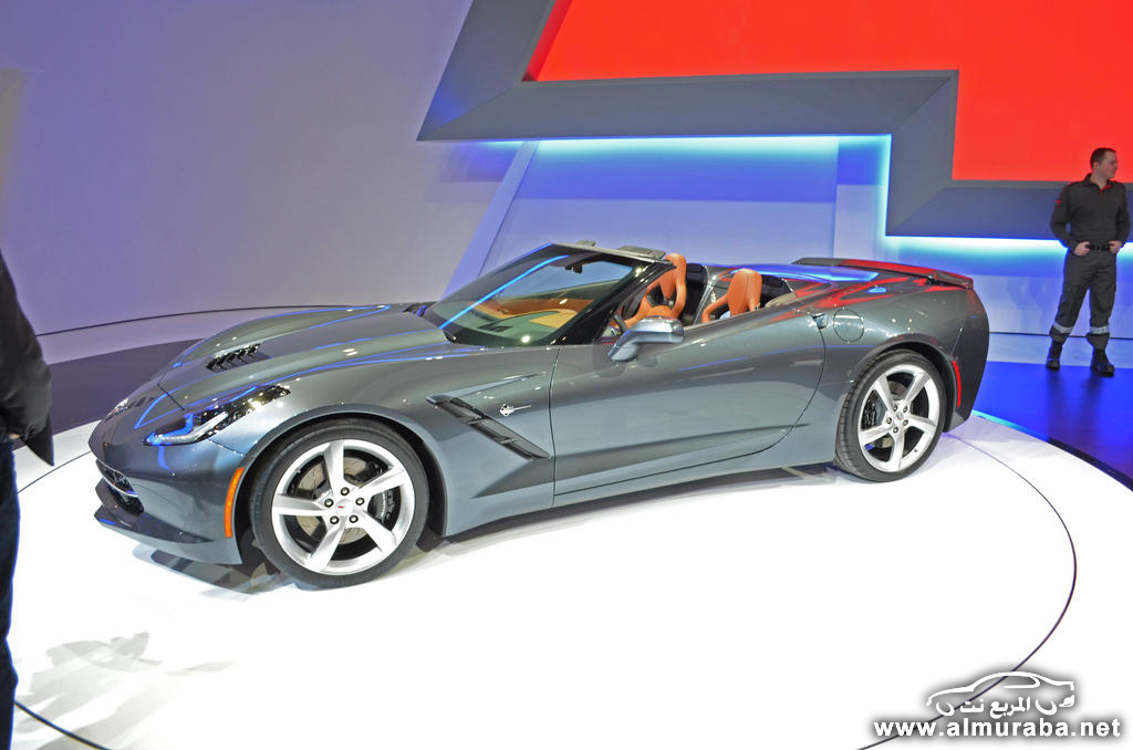 كورفيت ستينجراي المكشوفة 2014 تكشف نفسها في معرض جنيف للسيارات Corvette Stingray