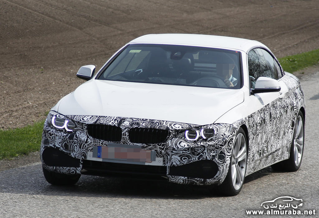 “بالصور” مشاهدة بي ام دبليو الجديدة الفئة الرابعة المكشوفة BMW 4 Series Cabrio