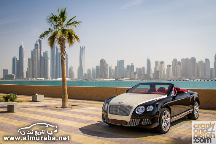 “بالصور” و”الفيديو” بنتلي كونتيننتال مرصعة بالالماس الخالص المتواجدة في مدينة دبي