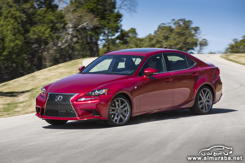 لكزس اي اس 2014 السيدان الرياضية الجديدة كلياً صور ومواصفات واسعار Lexus IS 2014