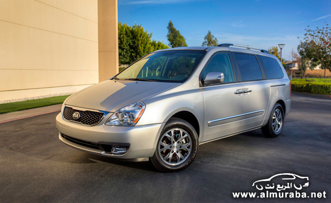 كيا سيدونا 2014 تعود مع بعض التغييرات بالصور والاسعار والمواصفات Kia Sedona 2014