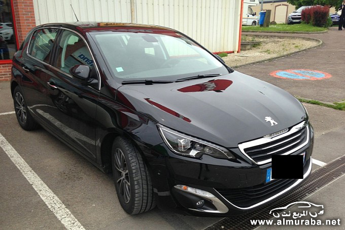 مشاهدة بيجو 308 2014 بشكلها الجديد كلياً لأول مره في فرنسا Peugeot 308 2014