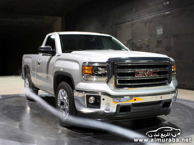 جمس سييرا 2014 بشكله الجديد كلياً “باب واحد” بعد الفحص والاختبار GMC Sierra 2014