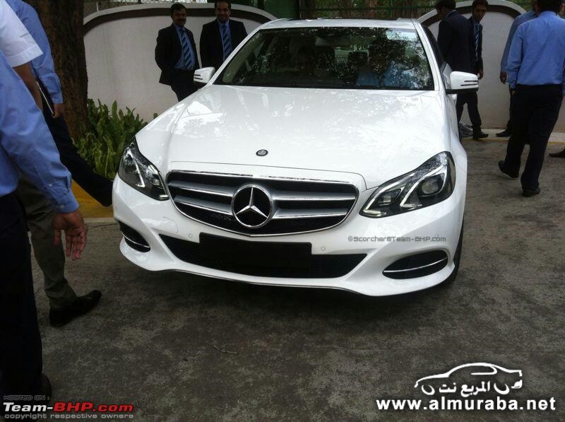 مرسيدس ايه كلاس 2014 ظهرت في بنقلور وإطلاقها بعد أسبوع من الآن Mercedes E Class