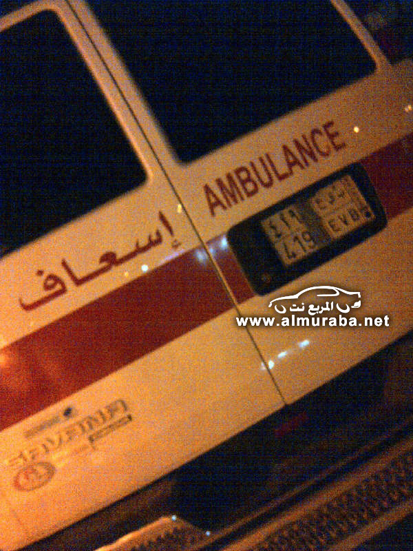 “بالصور” سيارة اسعاف تهرب من كاميرات ساهر والمخالفات المرورية!