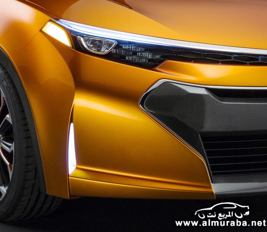 تويوتا كورولا 2014 تداعب خيال محبيها مرة أخرى وتنشر صوره جديدة لسيارتها