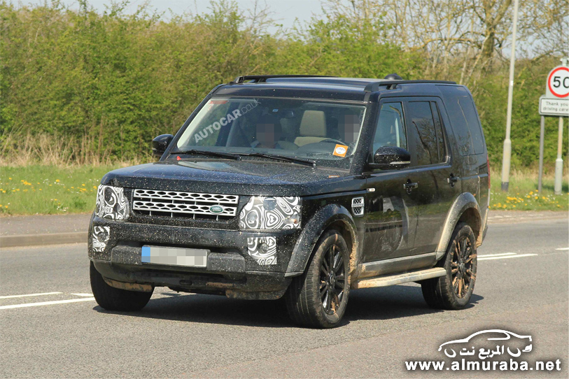 التقاط اول صور تجسسية لسيارة لاند روفر ديسكفري 2014 الجديدة Land Rover Discovery 5