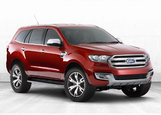 فورد 2015 تعرض السيارة ايفرست المستندة على اساسيات رينجر في استراليا Ford SUV 2015
